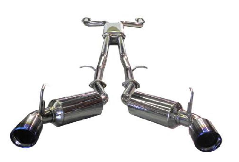 Injen 03-08 350Z Dual 60mm SS Cat-Back Exhaust w/ Built In Resonated X-Pipe 4