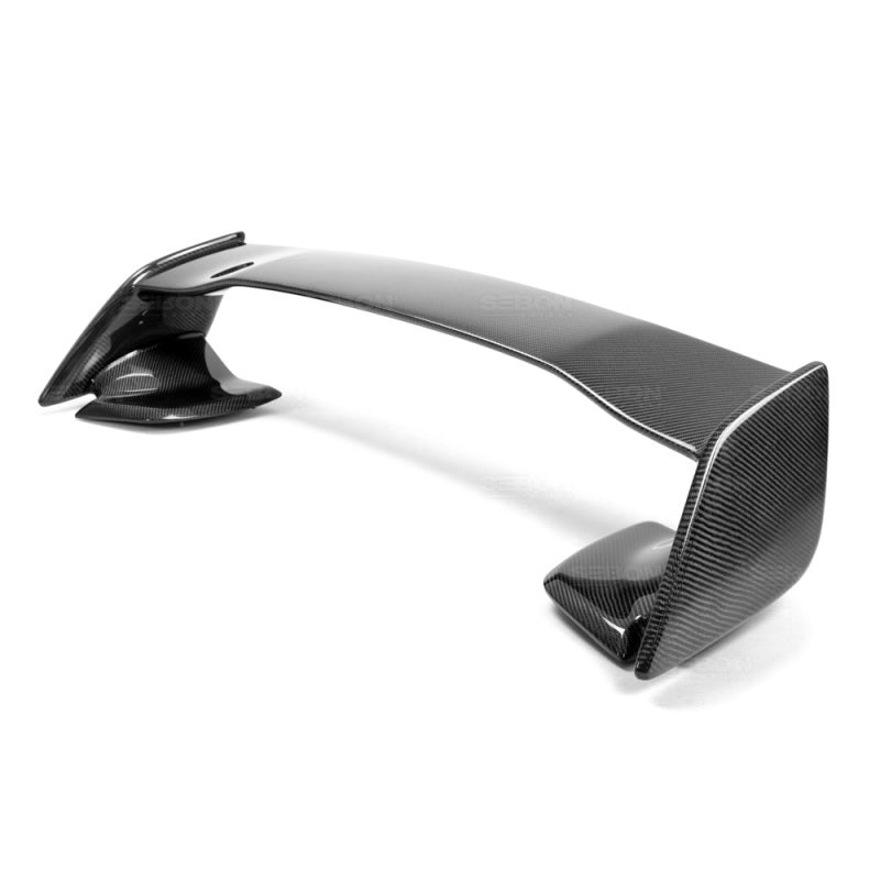 Seibon 08-10 Subaru WRX/STi 4dr OEM-style Carbon Fiber Rear Spoiler 0
