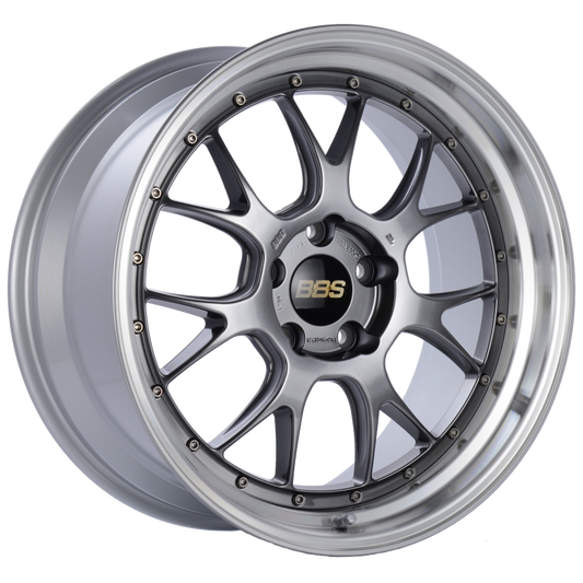 BBS LM-R 19x9.5 5x120 ET25 Diamond Black Center Diamond Cut Lip Wheel -82mm PFS/Clip Required 0