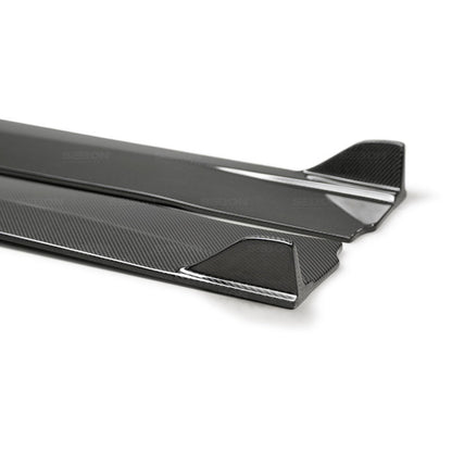 Seibon 17-19 Infiniti Q60 TB-Style Carbon Fiber Side Skirts 5