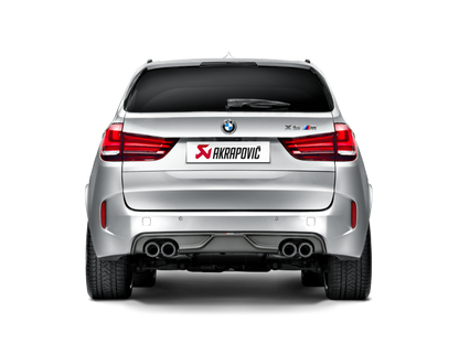 Akrapovic 15-17 BMW X5M (F85) Evolution Line Cat Back (Titanium) w/ Carbon Tips 6