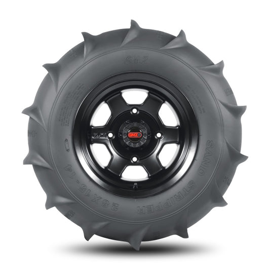 GMZ Race Products GMZ Sand Stripper Rear HP Tire - 14 Paddle 1-1/8in - 28x15-14