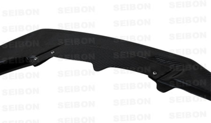Seibon 06-07 EVO IX RA Carbon FIber Front Lip 3