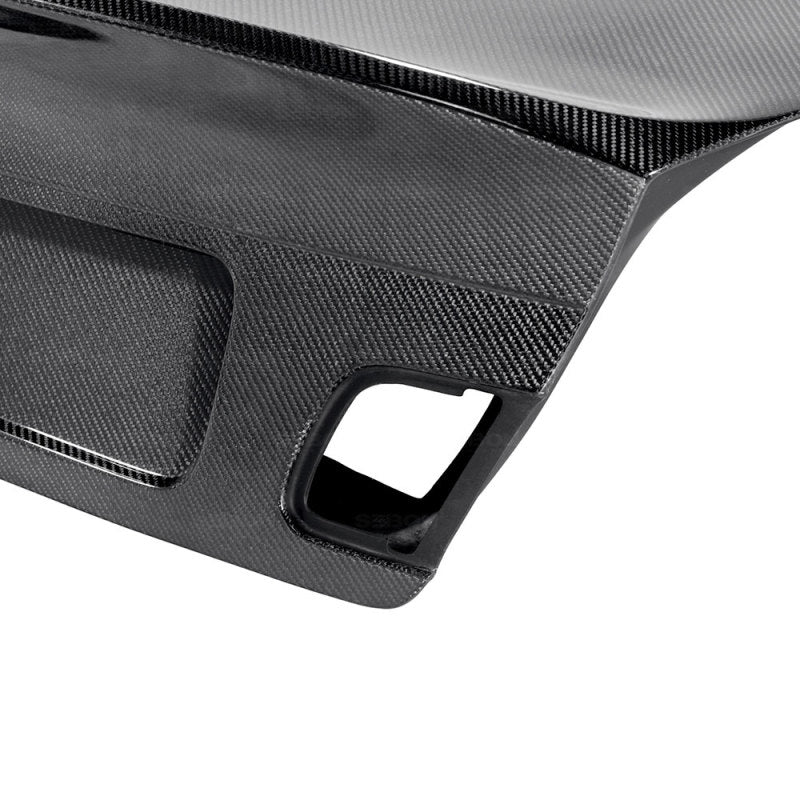 Seibon 99-04 BMW 3 Series 2DR E46 CSL Carbon Fiber Trunk Lid 3