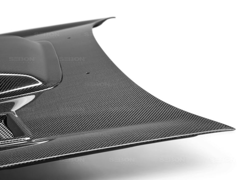 Seibon 02-03 Subaru WRX CWII Carbon Fiber Hood 4