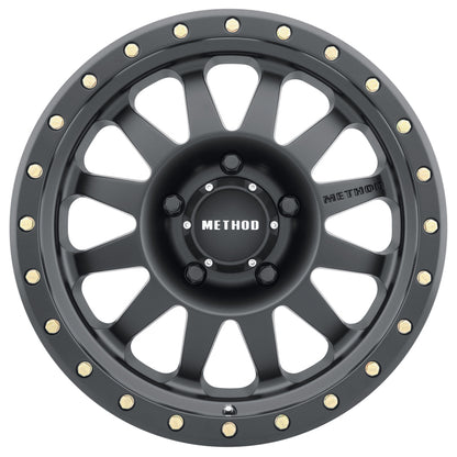 Method Wheels Method MR304 Double Standard 15x8 -24mm Offset 5x5.5 108mm CB Matte Black Wheel