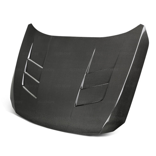 Seibon 18-20 Honda Accord TS-Style Carbon Fiber Hood 0