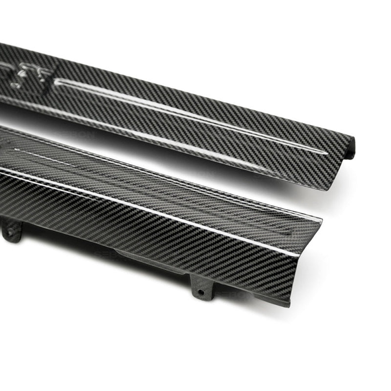 Seibon 09-10 Nissan GTR R35 OEM Style Carbon Fiber Door Sills (Pair) 5