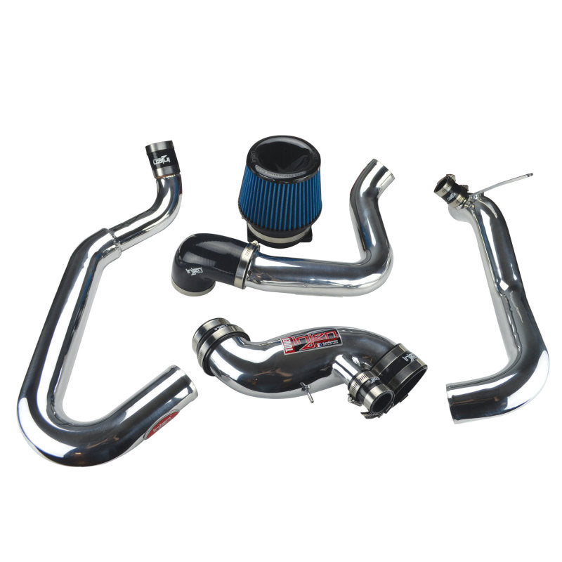 Injen 03-06 Evo 8/9/MR Cast Aluminum Intake System w/ Full Intercooler Piping Polished Short Ram Int 1