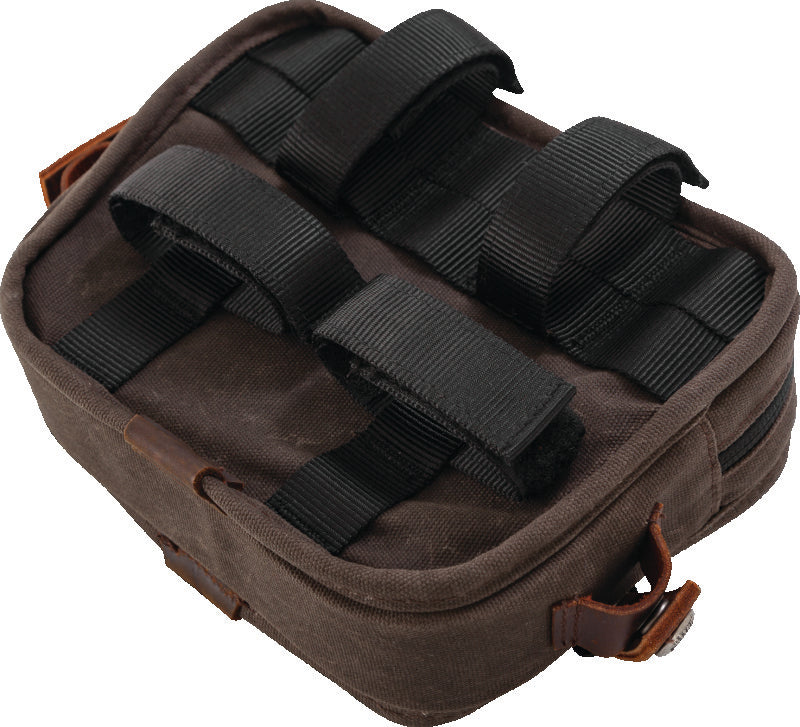 Burly Brand Handlebar Bag - Dark Oak