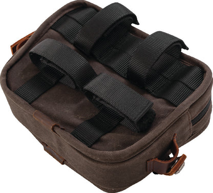 Burly Brand Handlebar Bag - Dark Oak