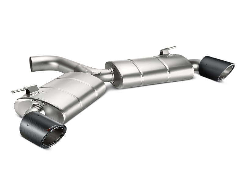 Akrapovic 13-17 Volkswagen Golf GTI (VII) Slip-On Line (Titanium) w/ Carbon Tips 0