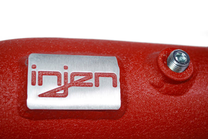 Injen 17-19 Honda Civic Type-R Aluminum Intercooler Piping Kit - Wrinkle Red 10