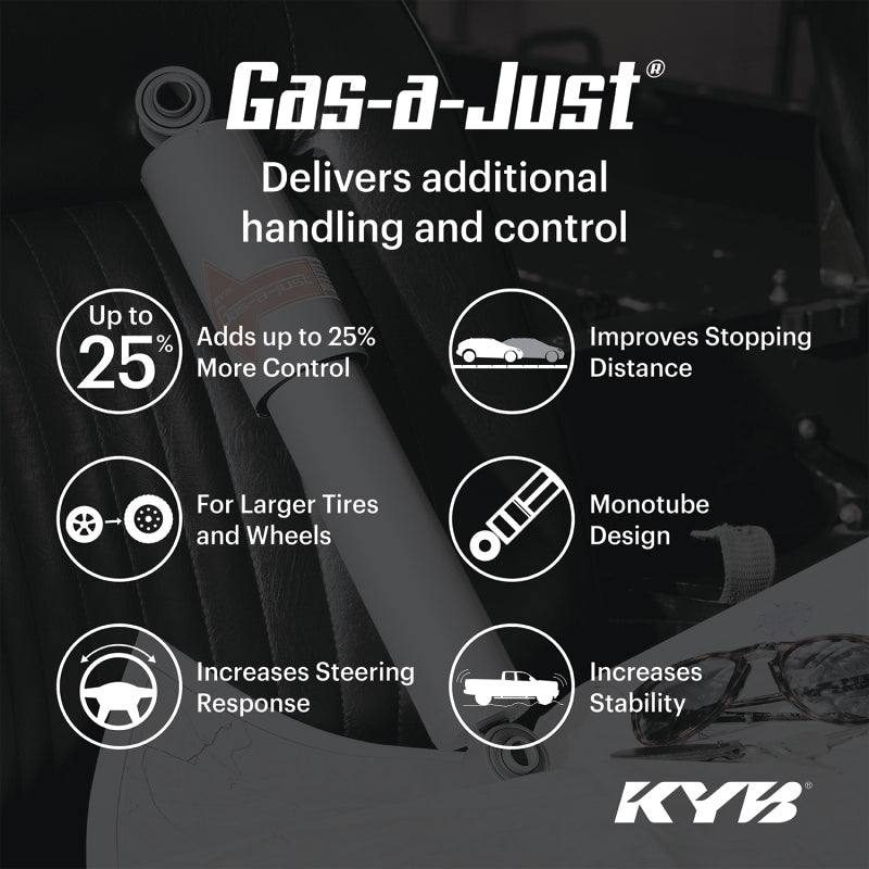 KYB Shocks & Struts Gas-A-Just Front GMC MOTORHOME CHASSIS 1973-78