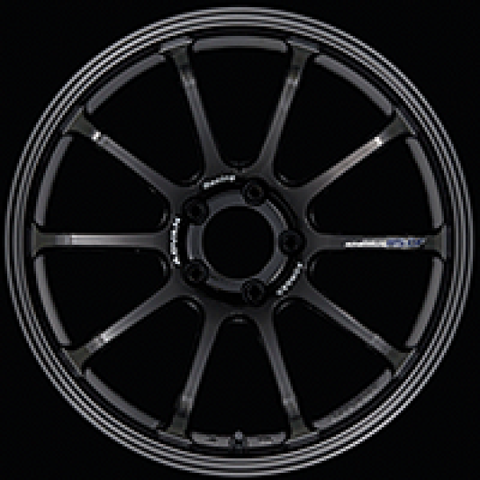 Advan RS-DF Progressive 19x10.5 +24 5-114.3 Racing Titanium Black Wheel 0