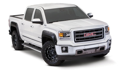Bushwacker 16-18 GMC Sierra 1500 Pocket Style Flares 4pc - Black - Silverado & Sierra