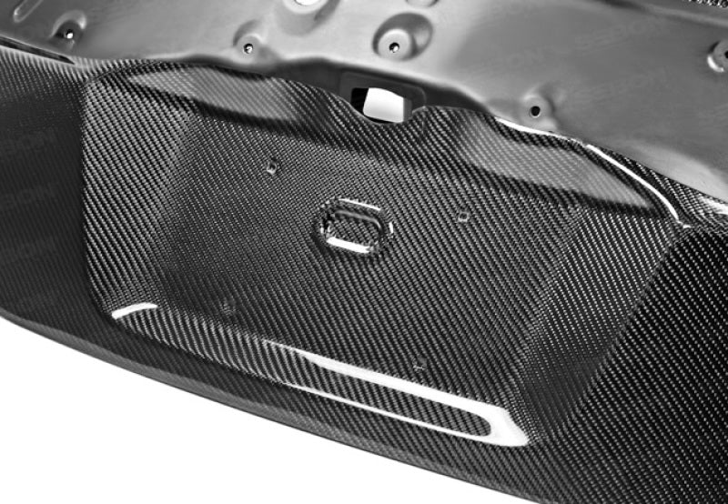 Seibon 12-13 Honda Civic 2dr OEM-Style Carbon fiber Trunk Lid 4