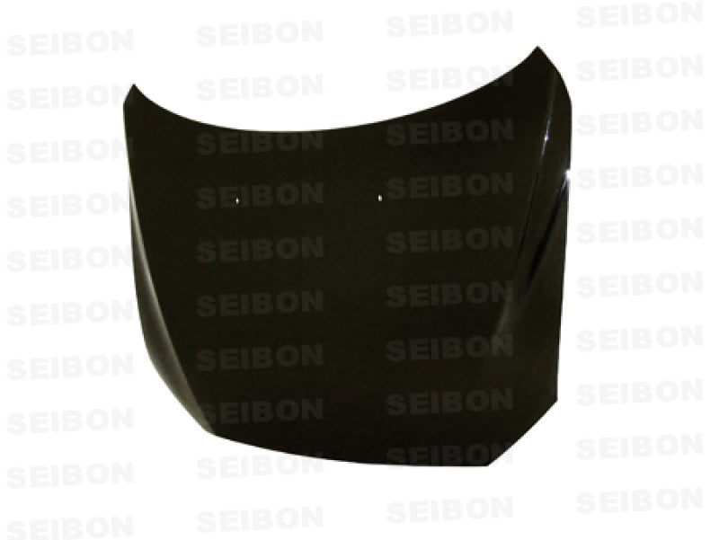 Seibon 08-09 Mitsubishi Lancer OEM Carbon Fiber Hood 0