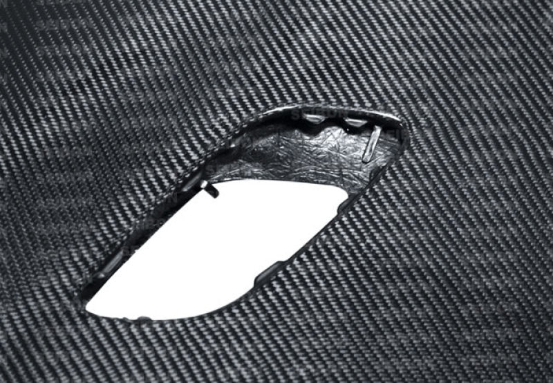 Seibon 08-12 BMW E90 M3 4dr OEM Style Carbon Fiber Hood 1