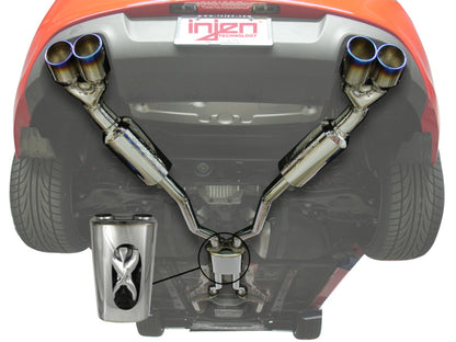 Injen 10-15 Hyundai Genesis Coupe 3.8L V6 SS CB Exhaust w/ Quad Titanium Tips 3