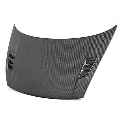 Seibon 06-07 Honda Civic 4 Door MGII-Style Carbon Fiber Hood 0