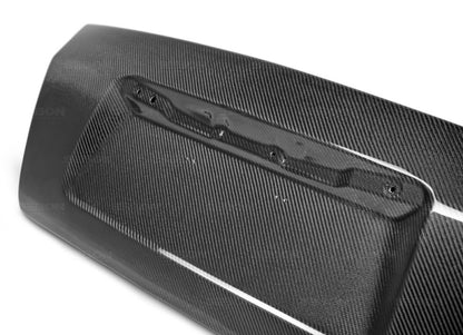 Seibon 08-10 Subaru  Impreza/WRK/STi 4dr OEM-style Carbon Fiber Trunk Lid 2