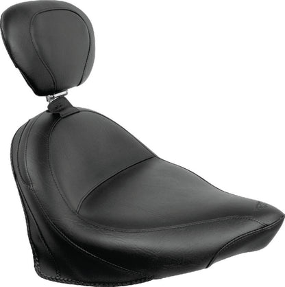 Mustang Motorcycle Mustang 07-15 Honda VT750C2 Spirit,10-20 Phantom Wide Touring 2PC Seat - Black