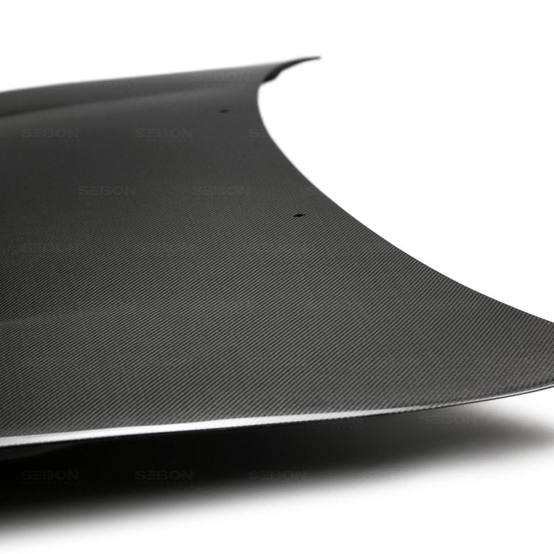 Seibon 93-98 Toyota Supra (JZA80L) TR Style Carbon Fiber Hood 7