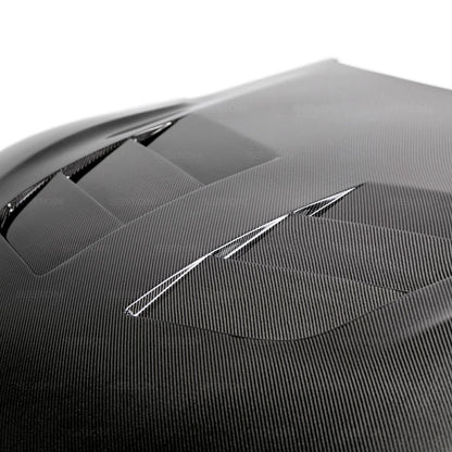 Seibon 2020 Toyota GR Supra TSII-Style Double-Sided Carbon Fiber Hood 3