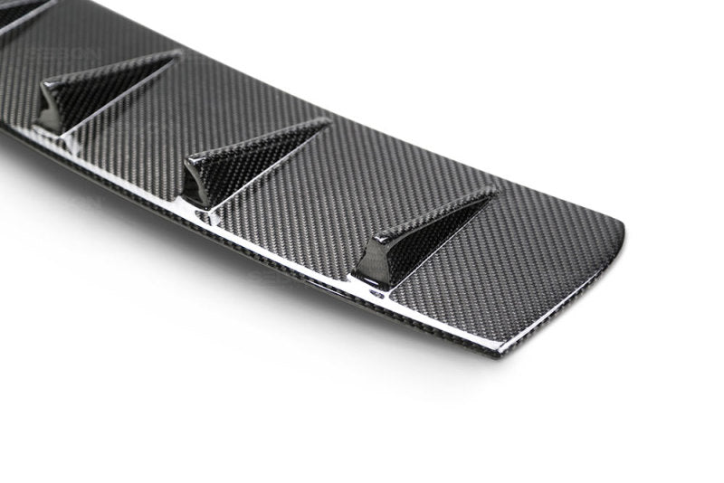 Seibon 2016 Honda Civic 4 Door FC1/FC2 Carbon Fiber Gloss Finish Rear Fin Spoiler 3