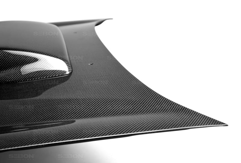 Seibon 02-03 Subaru WRX RC Carbon Fiber Hood 4