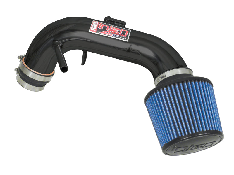 Injen 07-09 Toyota Camry 2.4L 4Cyl Black Tuned Air Intake w/ Air Fusion/Air Horns/Web Nano Filter 1