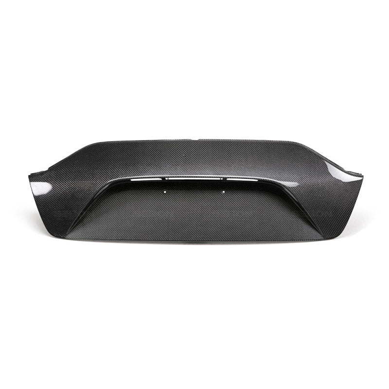 Seibon 2018 Kia Stinger OE-Style Carbon Fiber Rear Trunk Garnish 1