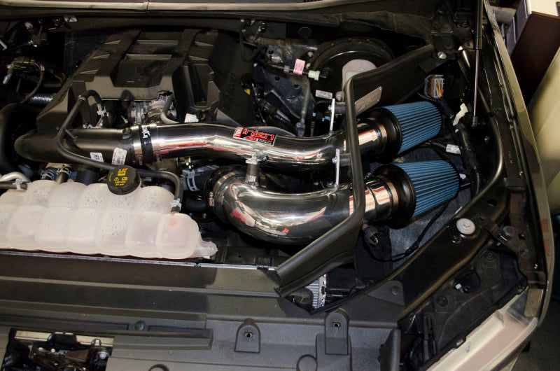 Injen 2015+ Ford F-150 V6 2.7L/3.5L EcoBoost Polished Short Ram Intake (Includes Heat Shield) 1