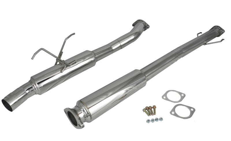 Injen 11-17 Nissan Juke (incl Nismo) 3 Polished Stainless Steel Full Catback Exhaust 1