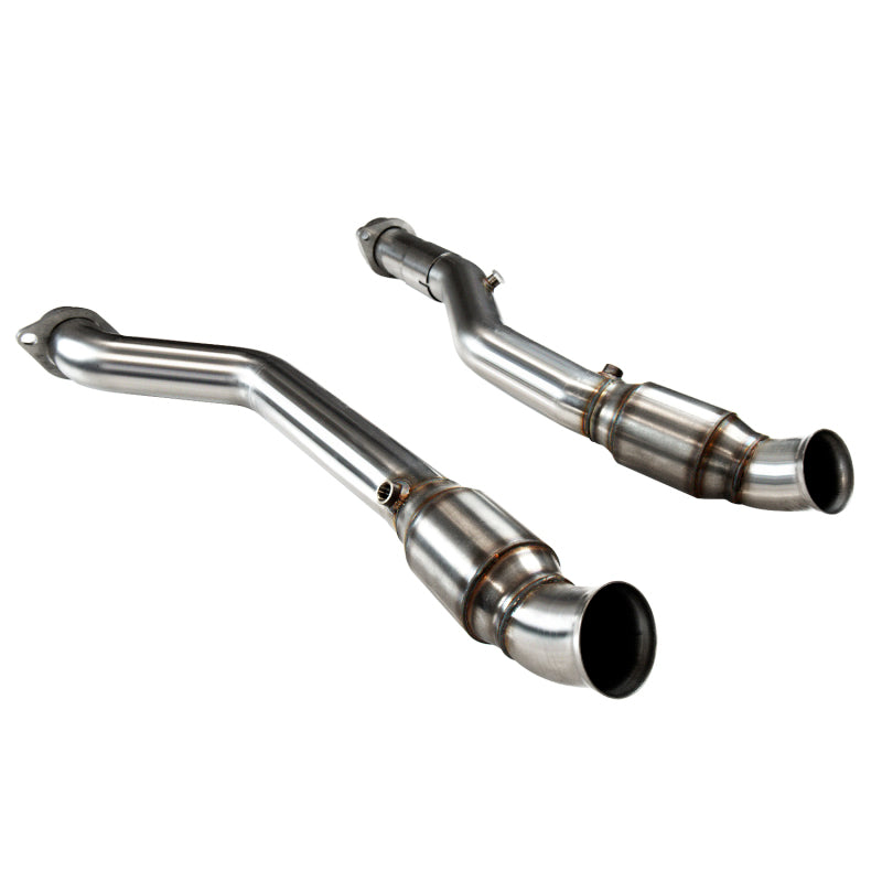 Kooks Headers Kooks 2018+ Jeep Grand Cherokee TrackHawk 6.2L 3in Inlet x 3in OEM Outlet Catted SS Connection Pipes