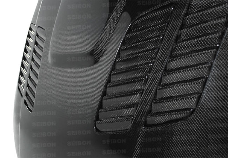 Seibon 07-10 BMW M3 Series 2Dr (E92) GTR-Style Carbon Fiber hood 2