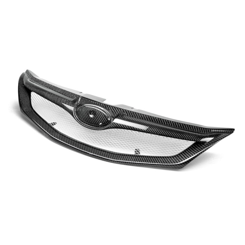 Seibon 08-09 Subaru Impreza WRX/STI Carbon Fiber Front Grill 0
