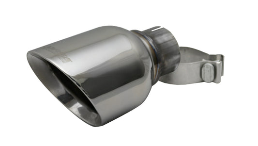 CORSA Performance Corsa 2011-2024 e Universal 2.5in Inlet / 4.5in Outlet Polished Pro-Series Tip Kit