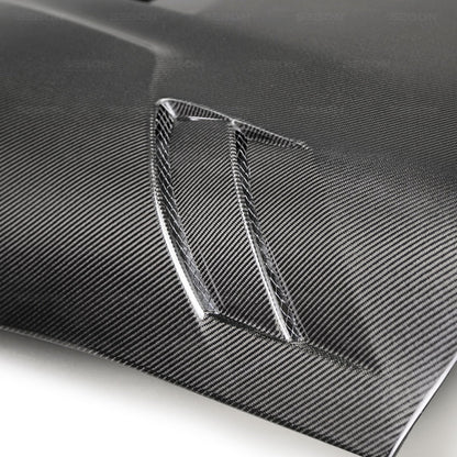 Seibon 2020 Toyota GR Supra TSII-Style Double-Sided Carbon Fiber Hood 8