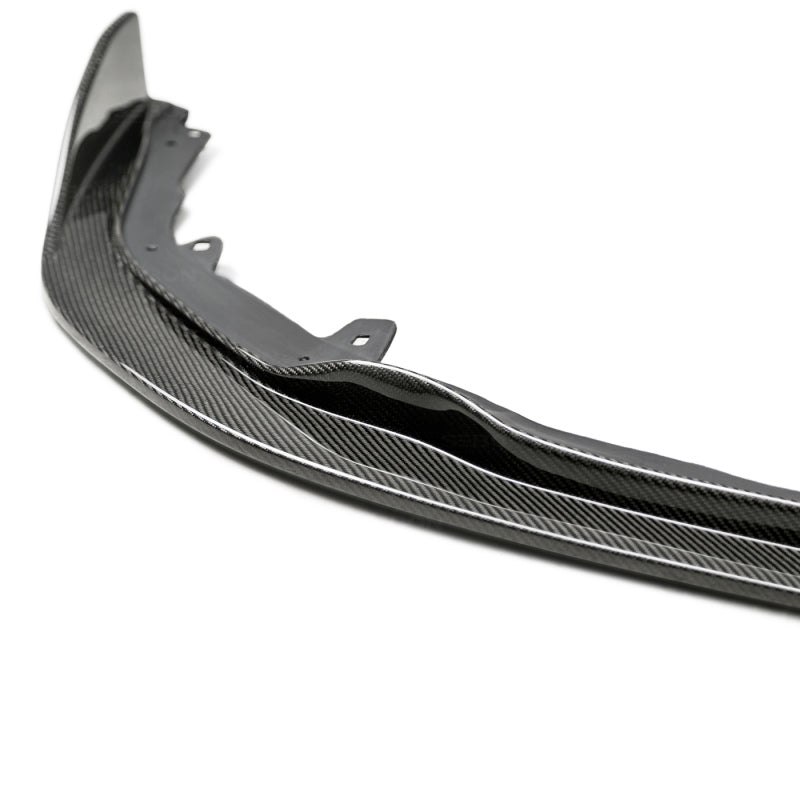 Seibon 19-21 Toyota Corolla Hatchback MB-Style Carbon Fiber Front Lip 4