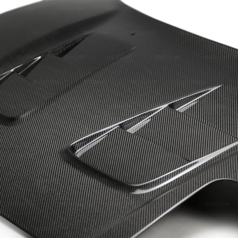 Seibon 92-01 Acura NSX CW-style Carbon Fiber Hood 6