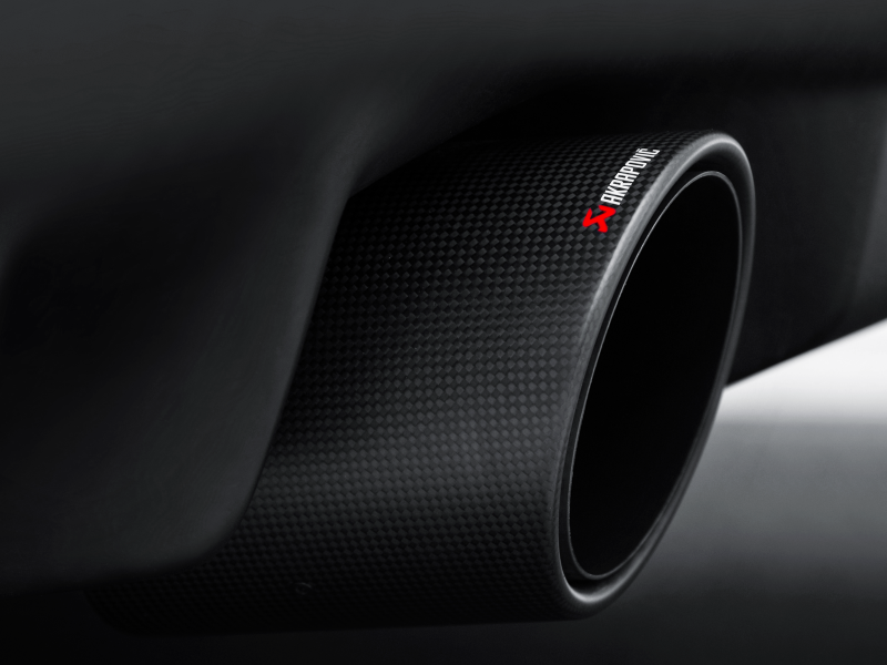 Akrapovic 08-14 Mitsubishi Lancer Evolution Tail Pipe Set (Carbon) 2