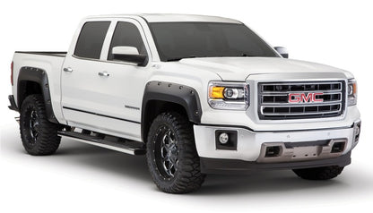 Bushwacker 16-18 GMC Sierra 1500 Pocket Style Flares 4pc - Black - Silverado & Sierra