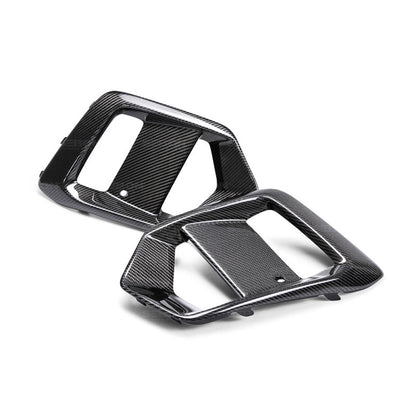 Seibon 16-18 Ford Focus RS Carbon Fiber Fog Light Surrounds 2