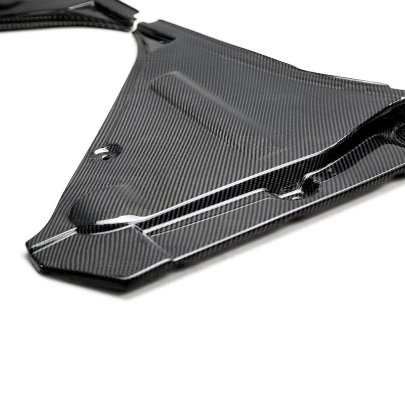 Seibon 09-10 Nissan GT-R R35 Carbon Fiber Cooling Plate 4