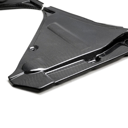Seibon 09-10 Nissan GT-R R35 Carbon Fiber Cooling Plate 4
