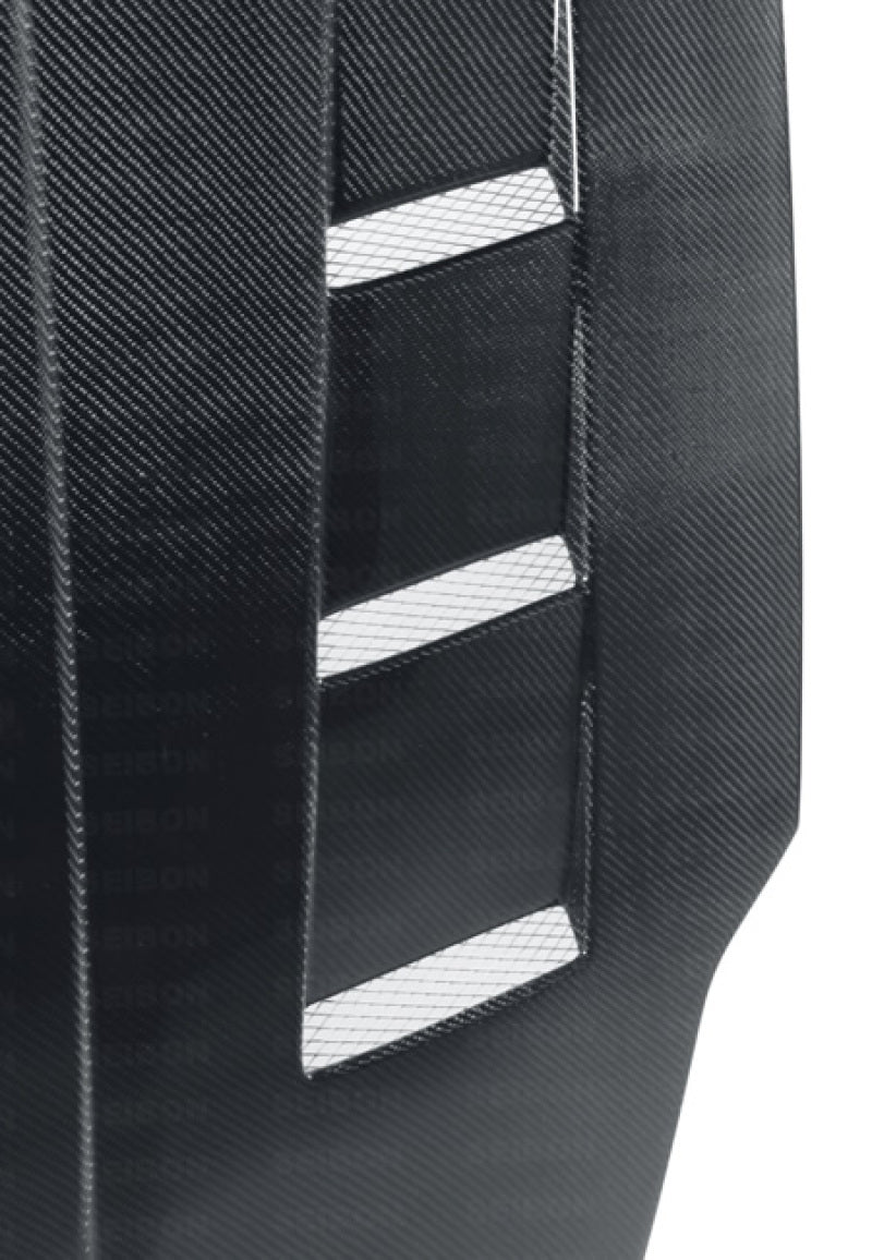 Seibon 02-06 Nissan 350Z TS Carbon Fiber Hood 2