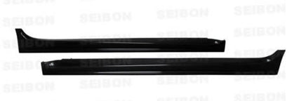 Seibon 08-09 Mitsubishi Evo X OEM-style Carbon Fiber Side Skirts 0