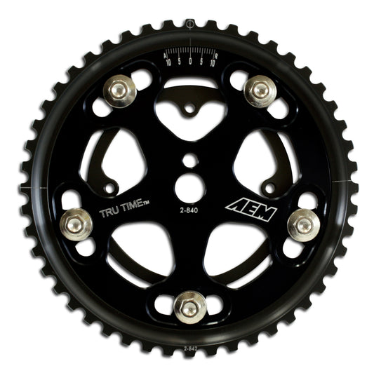AEM 4G63/T Black Tru-Time Cam Gear - PT